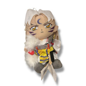 Rumiko Takahashi 2004 Inuyasha Sesshomaru 10" Plush Doll Anime